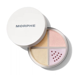 Bake & Set Loose Powder Quad & Brush Duo